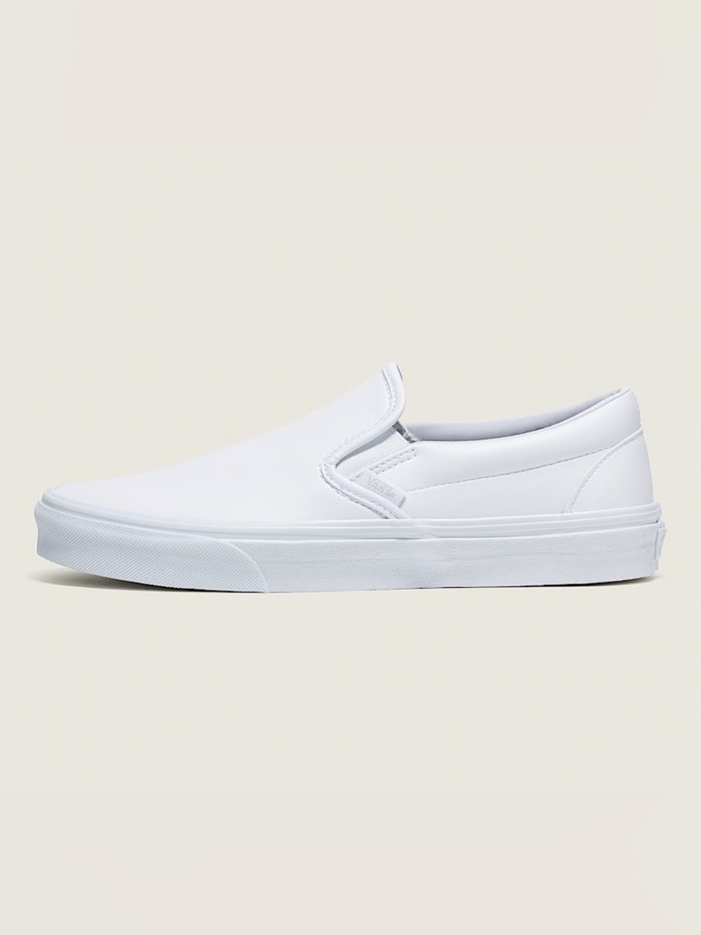NWT Vans Leather Slip Ons - Picture 2 of 10